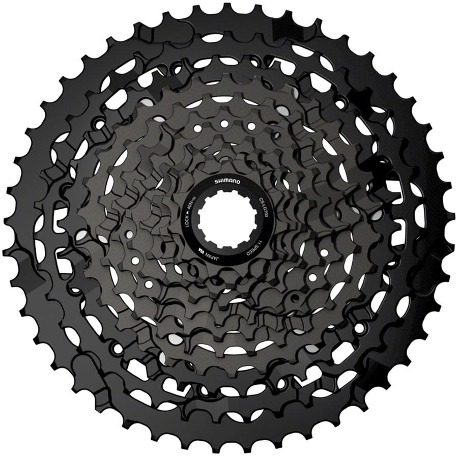 Shimano CUES  CS-LG700-11 Cassette - 11-Speed, 11-45t, LINKGLIDE, Black