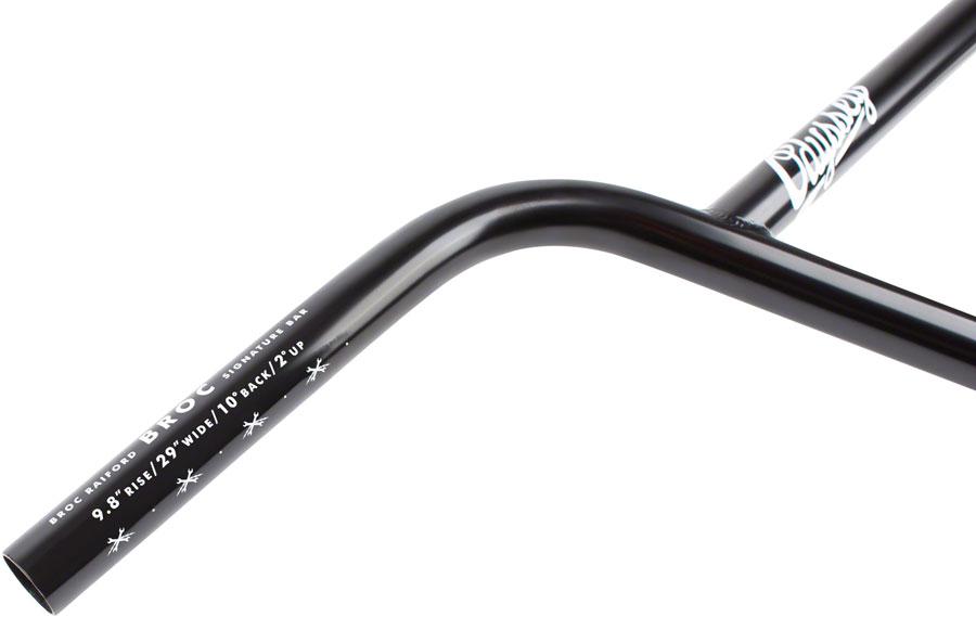 Odyssey Broc BMX Handlebar - 9.8", Black