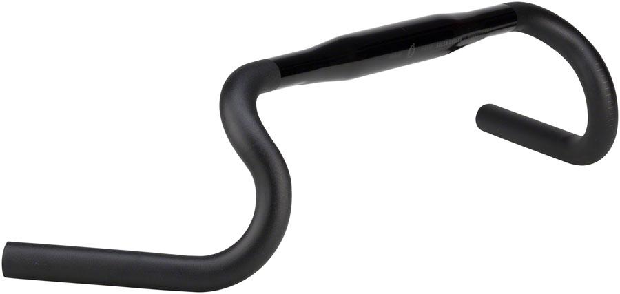 Salsa Woodchipper Deluxe Drop Handlebar - Aluminum, 31.8mm, 42cm, Black