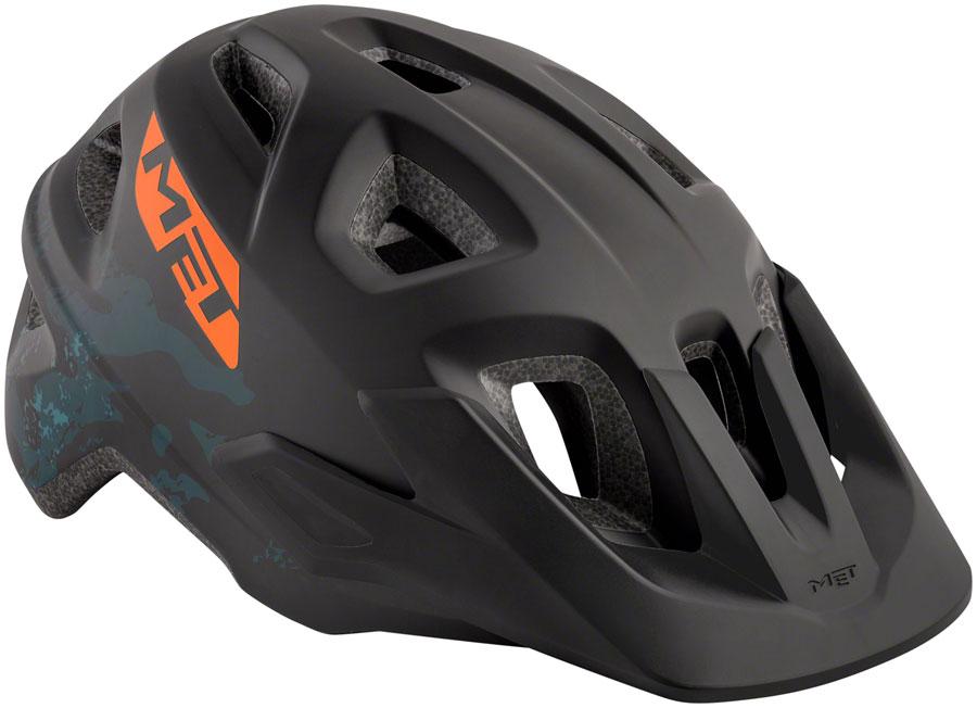 MET Eldar MIPS Kids Helmet - Black Camo, Matte, Youth, 52-57cm