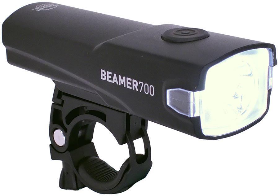 Planet Bike Beamer 700 Headlight - 700 Lumen, USB Rechargable, Black