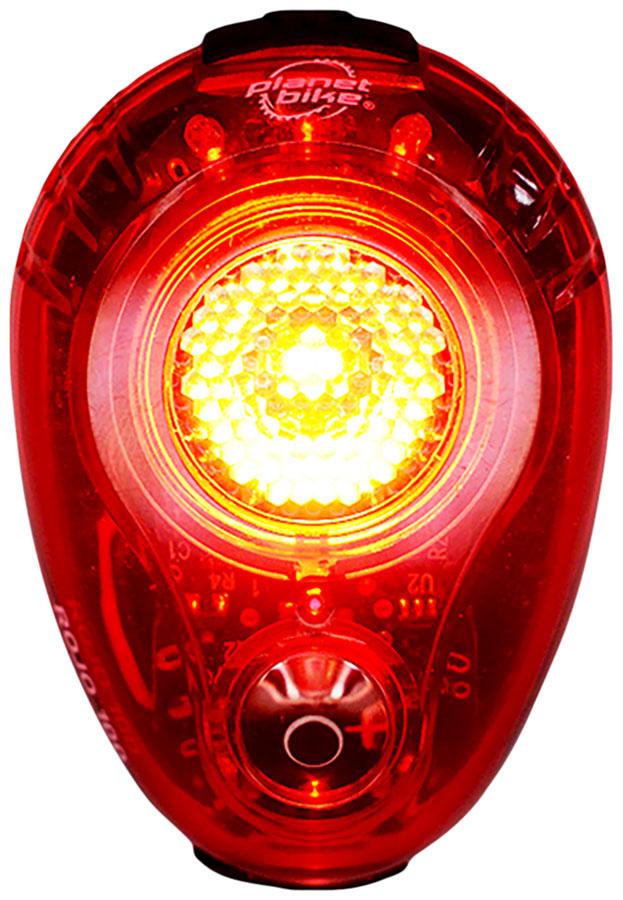 Planet Bike Beamer 700 + Rojo 100 Headlight and Taillight Set, 700/100 Lumen, USB Rechargable, Black