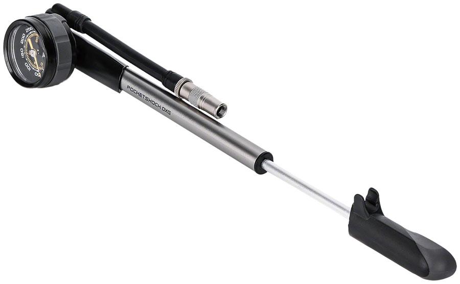 Topeak Pocketshock DXG Pump: Black/Silver