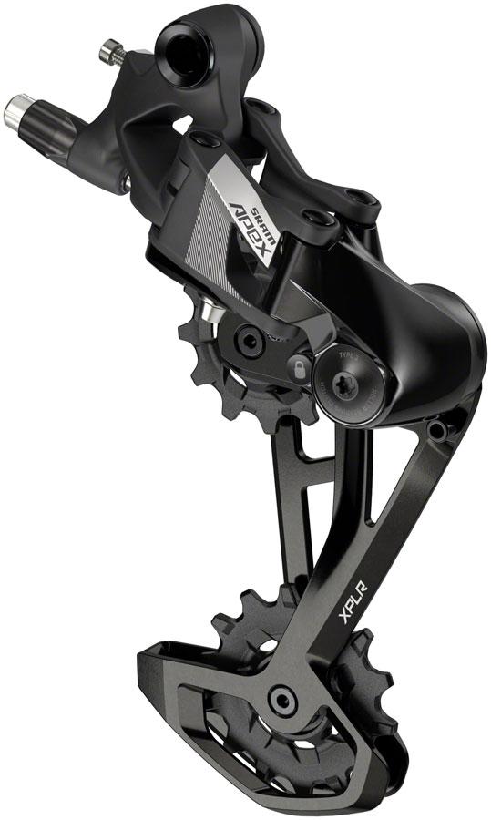 SRAM Apex XPLR Rear Derailleur - 12-Speed, Medium Cage, 44t Max, Black, D1