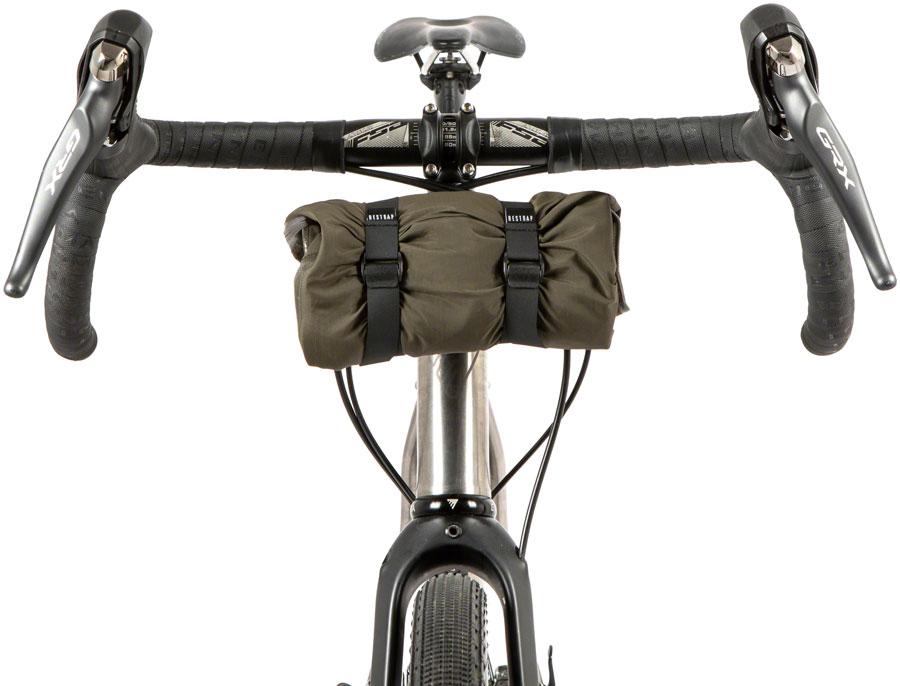 Restrap Bumper Bar Bag/Accessory Mount - Fits 1-1/8" Threadless Steerer Tubes, Black
