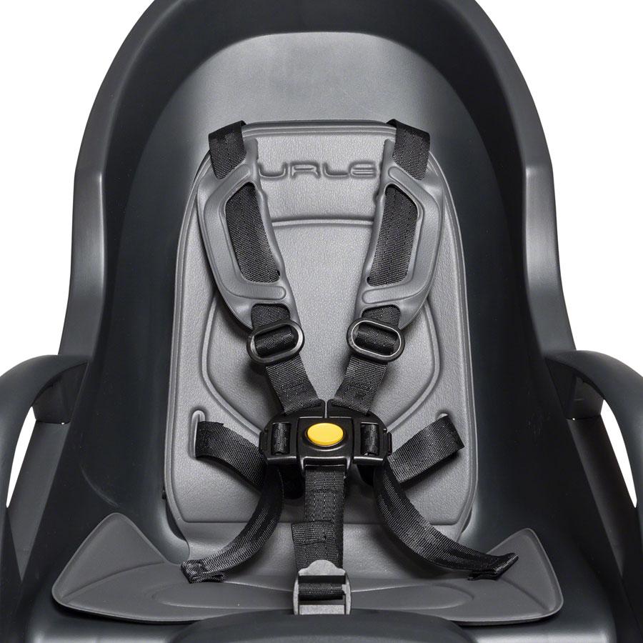 Burley Dash X FM Child Bike Seat - Black/Gray