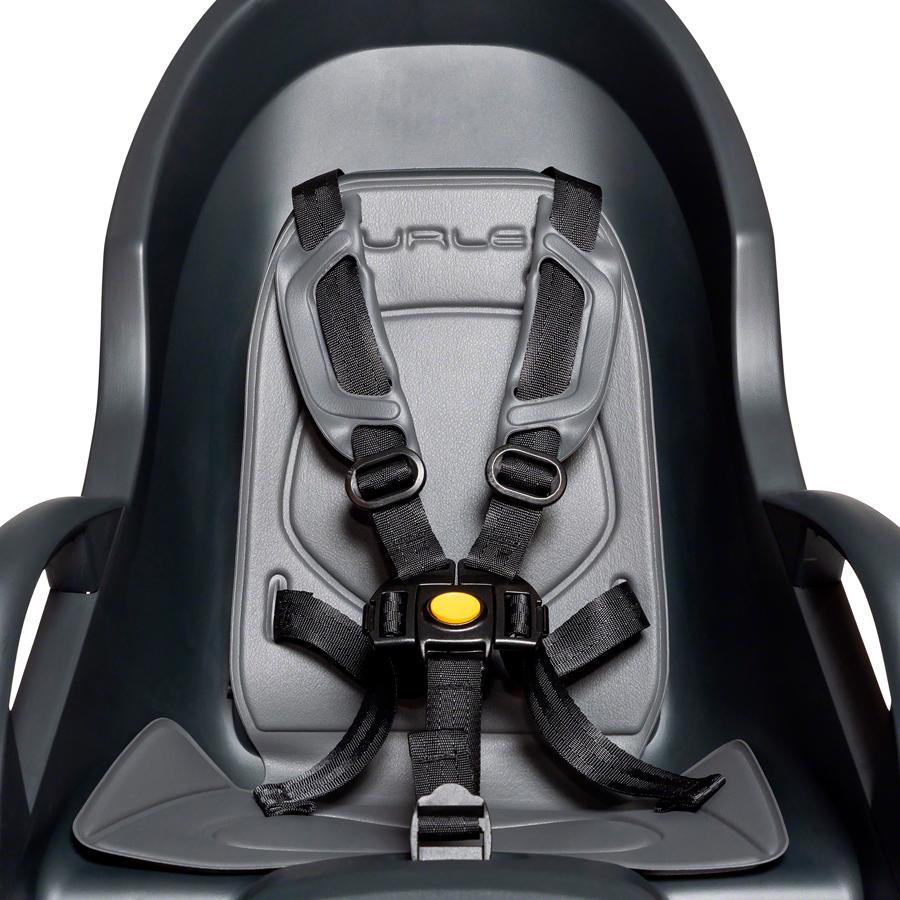 Burley Dash FM Child Bike Seat - Black/Gray