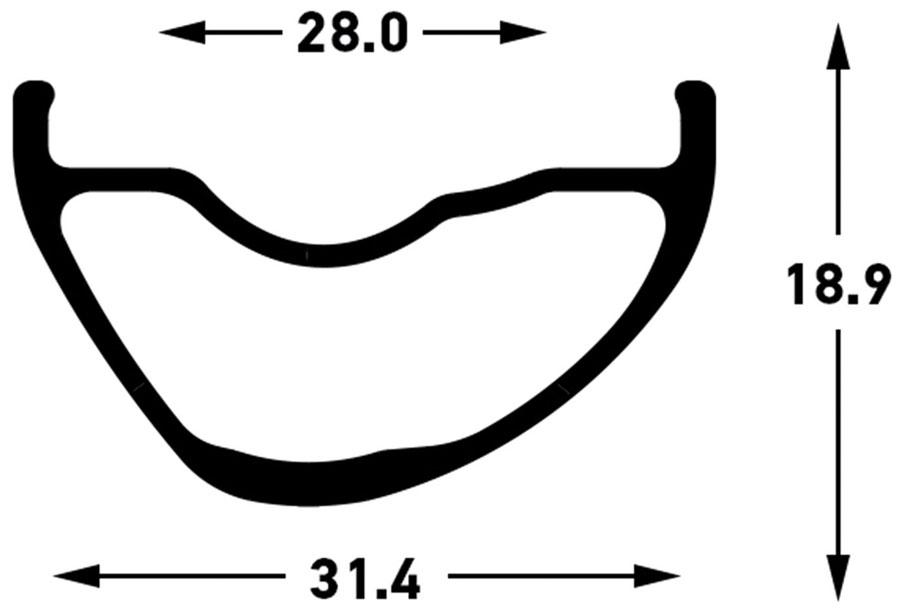 Stan's NoTubes Arch MK4 Rim - 26, Disc, Black, 32H