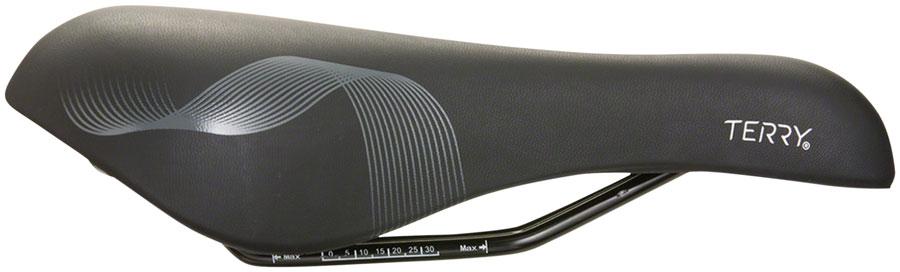 Terry Cite Y Gel Saddle - Chromoly, Black, Men's