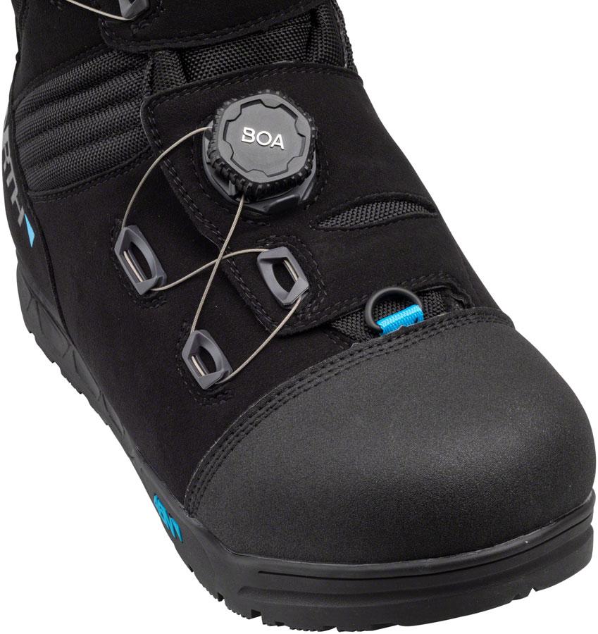 45NRTH Wolfgar Cycling Boot - Black/Blue, Size 40