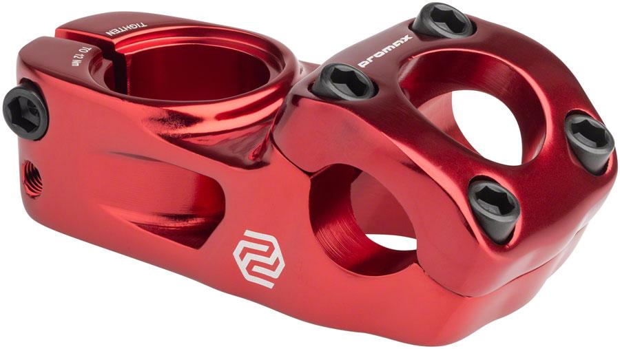 Promax Impact BMX Stem - 53mm, Top Load, Red