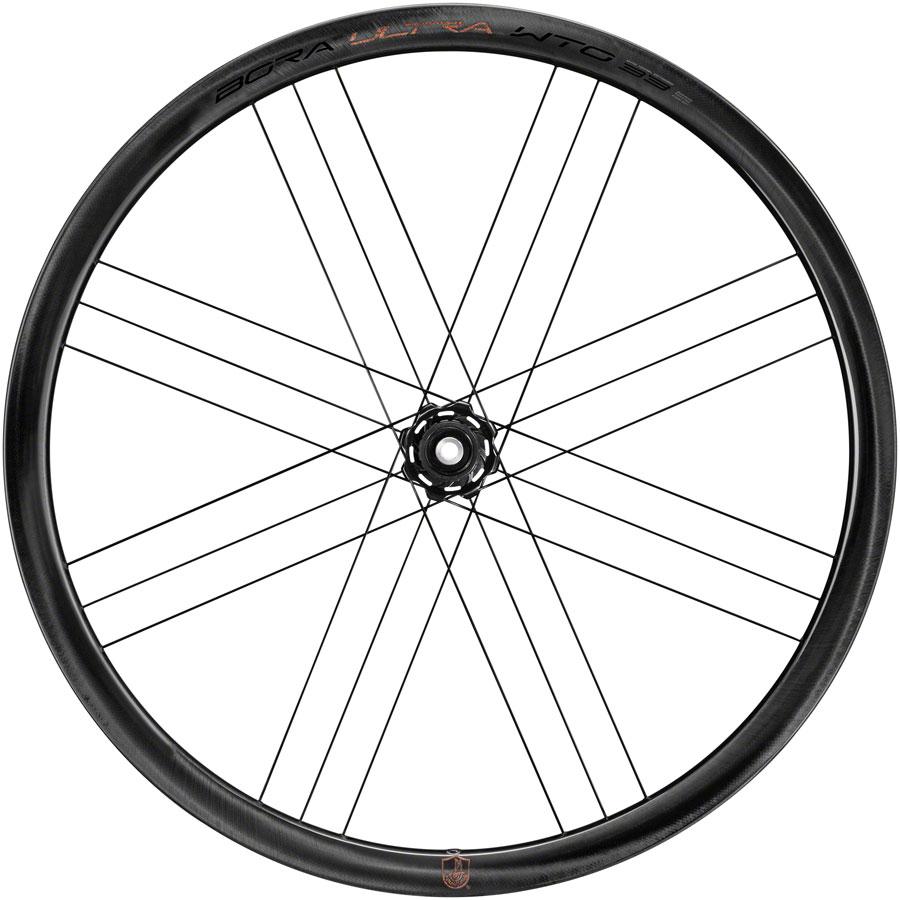 Campagnolo Bora Ultra WTO 33 Front Wheel - 700c, 12 x 100mm, Center-Lock, 2-Way Fit, Gray