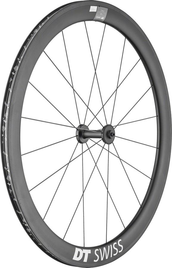 DT Swiss ARC 1400 DiCut 48 Front Wheel - 700, QR x 100mm, Rim Brake, Black