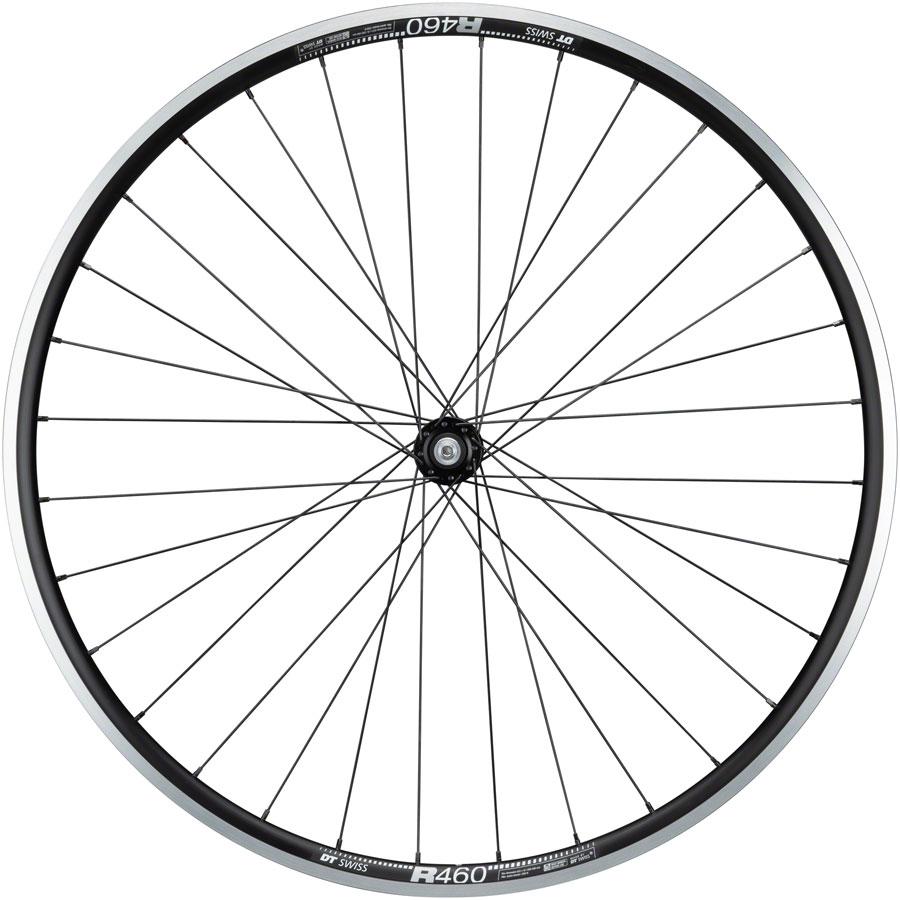 Quality Wheels 105/R460 Front Wheel - 700, QR x 100mm, Rim Brake, Black, Clincher