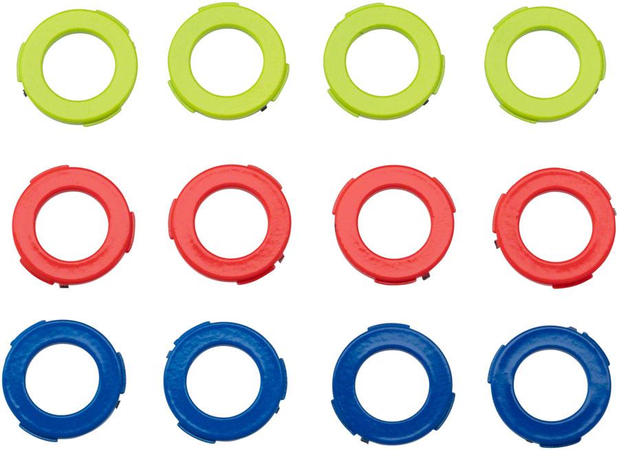 Magura 4-Piston Caliper Colored Cover Kit for one Caliper, Blue, Neon Red, Neon Yellow