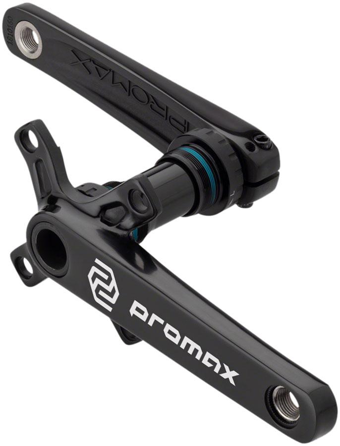 Promax CF-2 Crankset - 160mm, 24mm Spindle, 2-Piece, 68mm English BB Included, Black