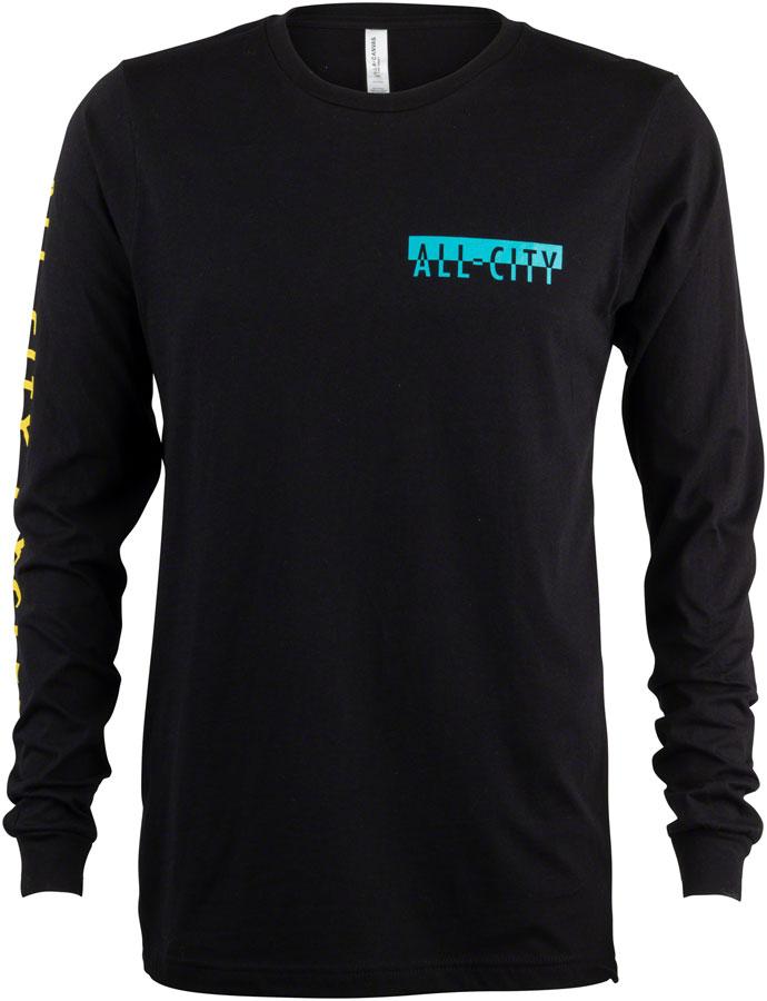 All City Super Pro Long Sleeve Shirt - Black, Red, White, Yellow, Teal, 2X-Large