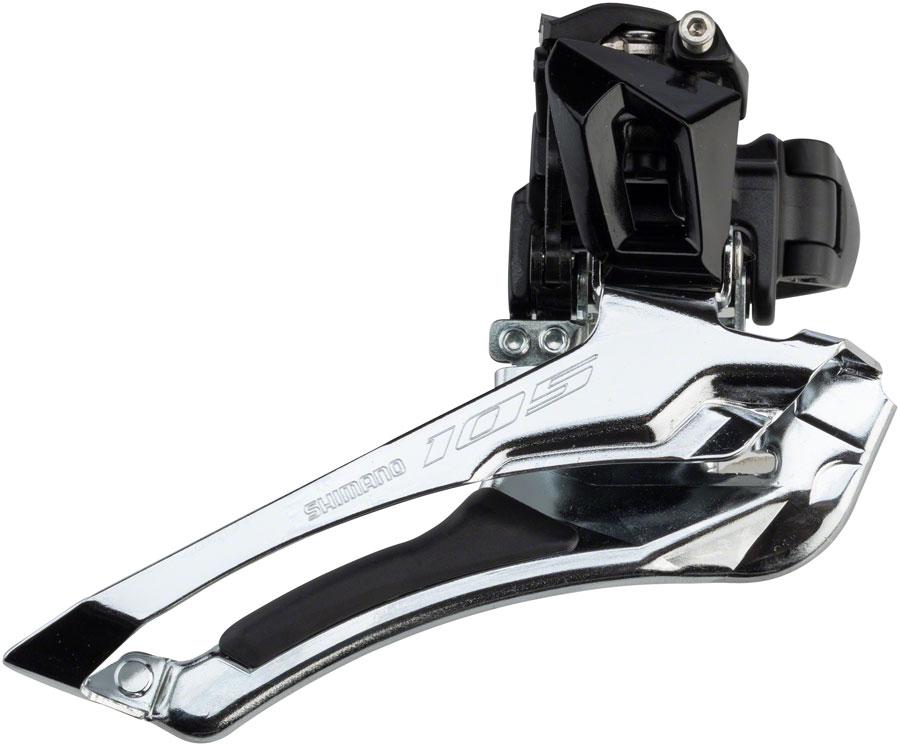 Shimano 105 FD-R7000-BSML Front Derailleur - 11-Speed, Double, 31.8mm Clamp Band, Down-Swing Front Derailleur, Black