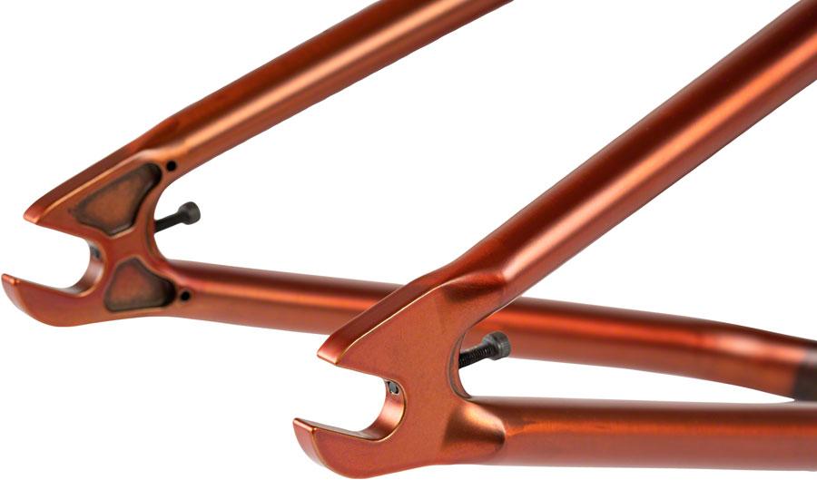 We The People Doomsayer BMX Frame - 20.5" TT, Matte Brown