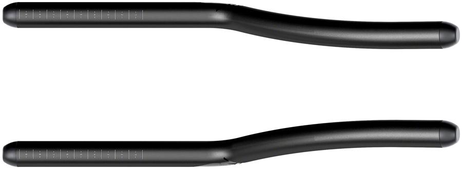 Zipp Vuka Alumina Evo 110 Extensions - 22.2mm, 360mm, Bead Blast Black