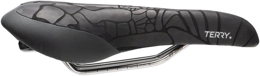 Terry Butterfly Ti Saddle - Titanium, Black, Women's