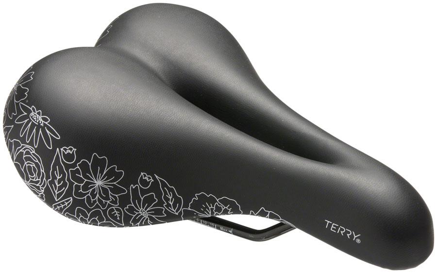 Terry Cite X Gel Saddle - Steel, Flower, Women's