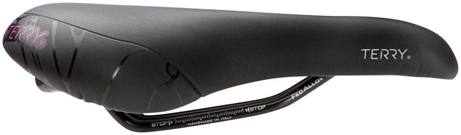 Terry Butterfly Chromoly Gel Saddle - Chromoly, Black, Women's