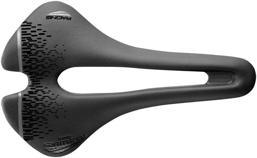 Selle San Marco Aspide Short Open-Fit Racing Saddle - Manganese, Black, Men's, Wide