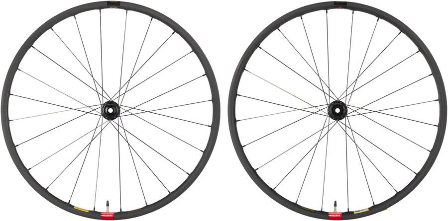 Reserve Wheels Reserve 25 GR Wheelset - 700, 12 x 100/12 x 142, Center-Lock, XDR, Carbon, I9 Road Classic