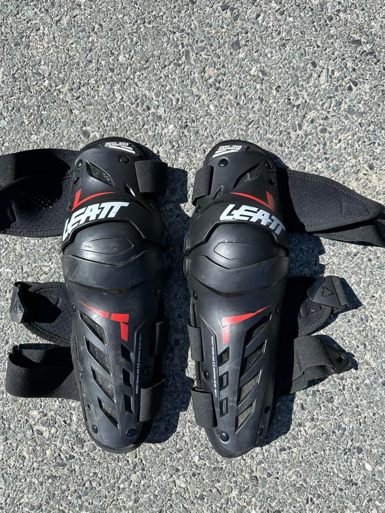 Leatt dual axis knee and shin guards