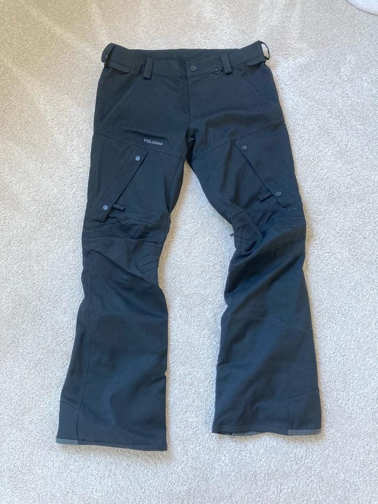 Mens Volcom “articulated” Snow Pants. Black size Large