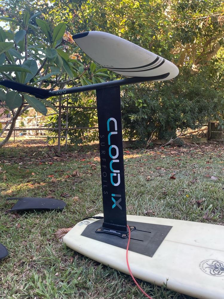 Cloud 9 surf foil and board
