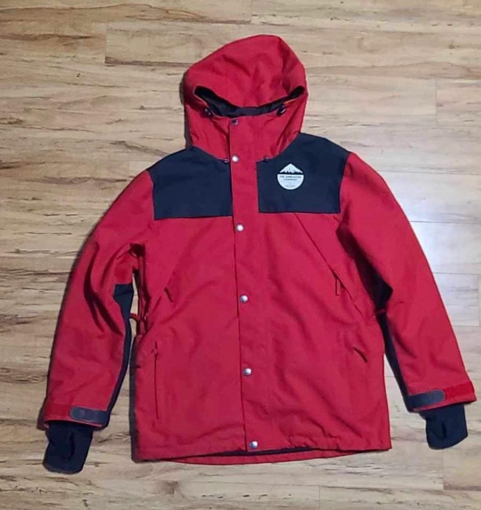 Men’s Red Airblaster Shell Snowboarding Jacket