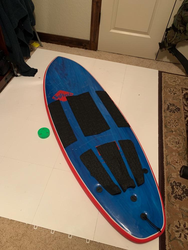 5” shorty surfboard