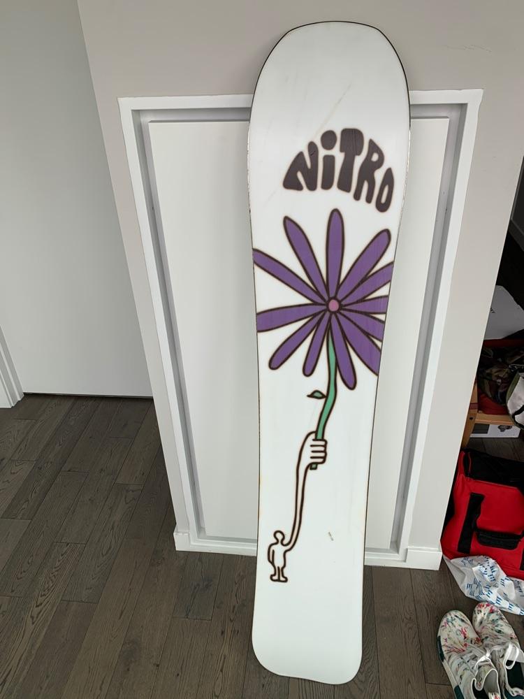 Nitro x Grif Snowboard 163cm Directional USED