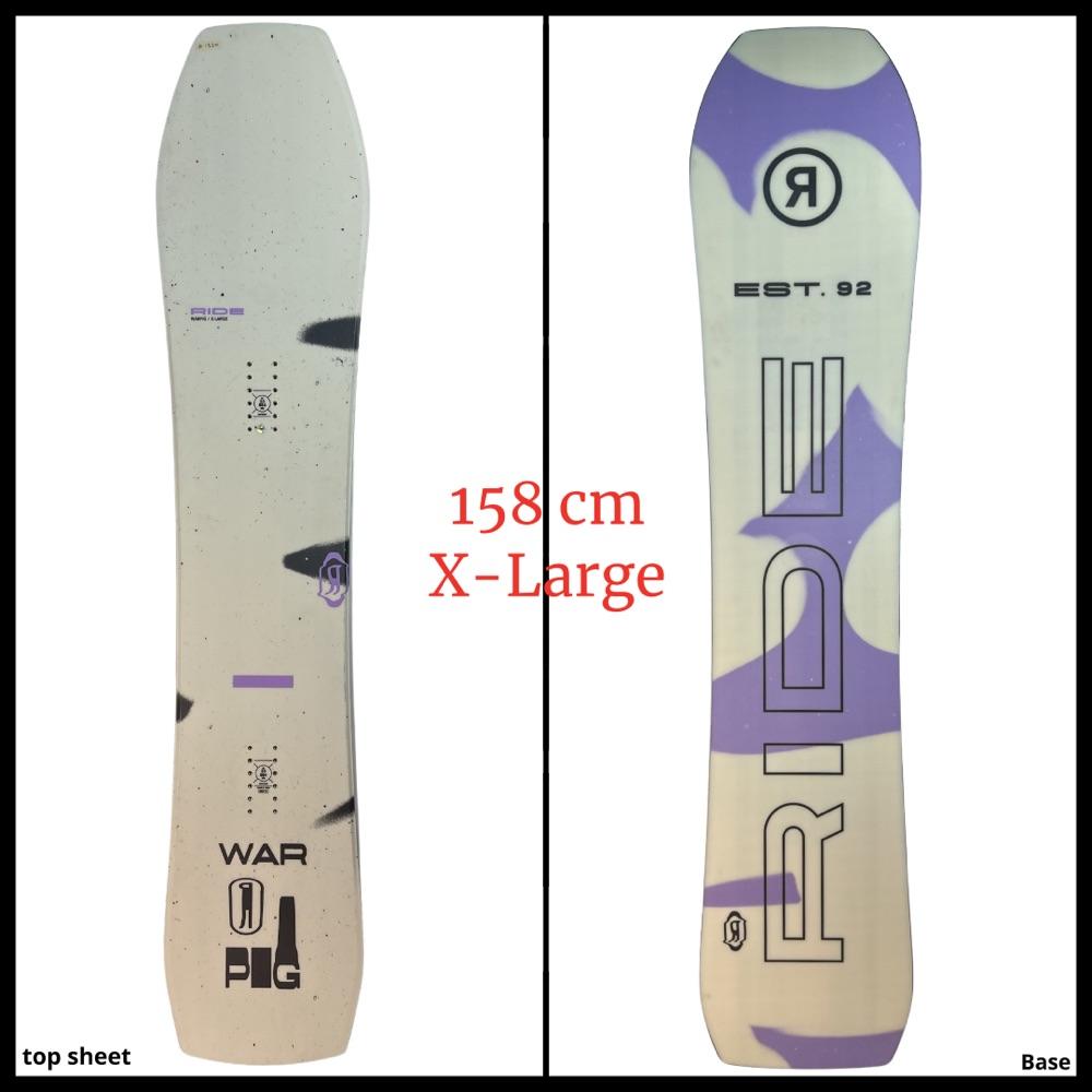 #1320 Ride Warpig XL (X-Large) 158 cm Mens Snowboard 2023