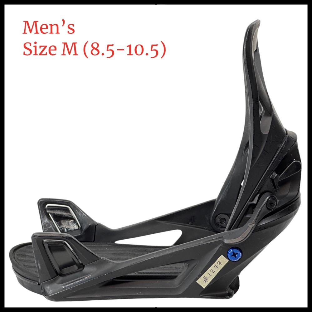 #1277 Burton Step On Re:Flex Mens Snowboard Bindings Size M (8.5-10.5)