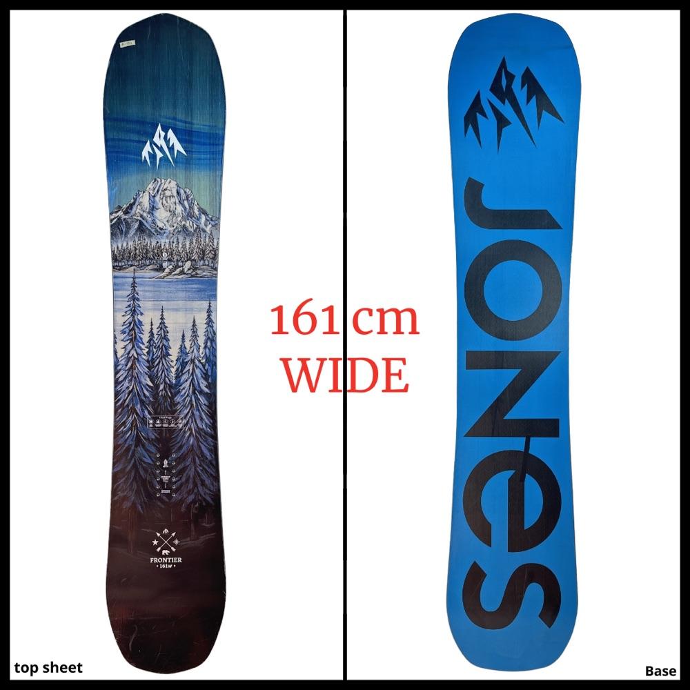 #1334 Jones Frontier Mens Snowboard 161 WIDE 2023